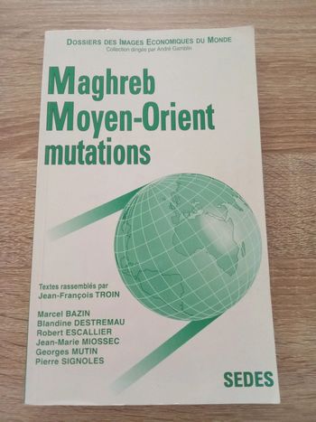 Jean-François Troin 🪅 Maghreb Moyen-Orient mutations