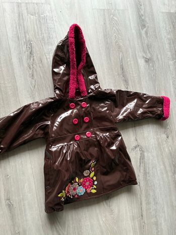 Manteau imperméable fille , Taille 18 mois , Orchestra