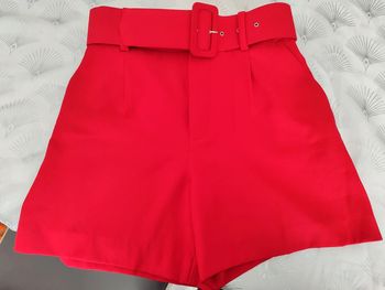 Joli short rouge