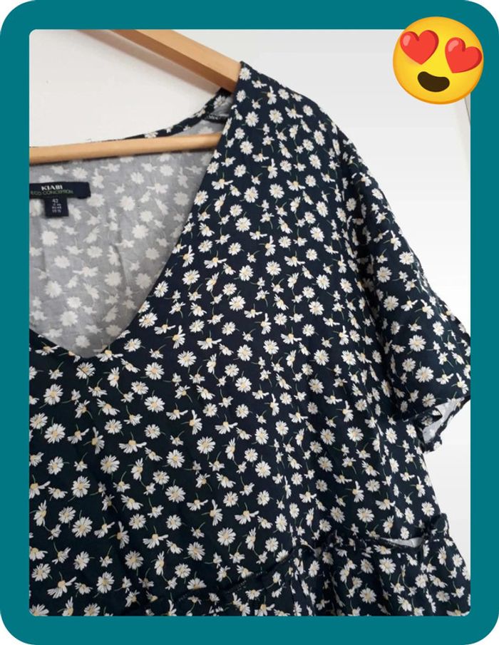 Robe d'été à motifs Comme Neuve Taille XL🌿💝 - photo numéro 2