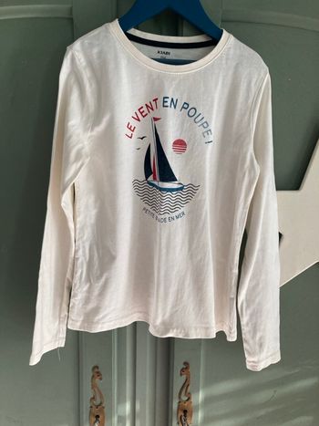 Tee shirt blanc cassé