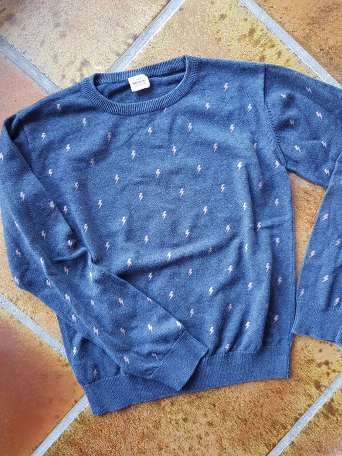 Pull chic hiver garçon tape à l'oeil 14ans neuf