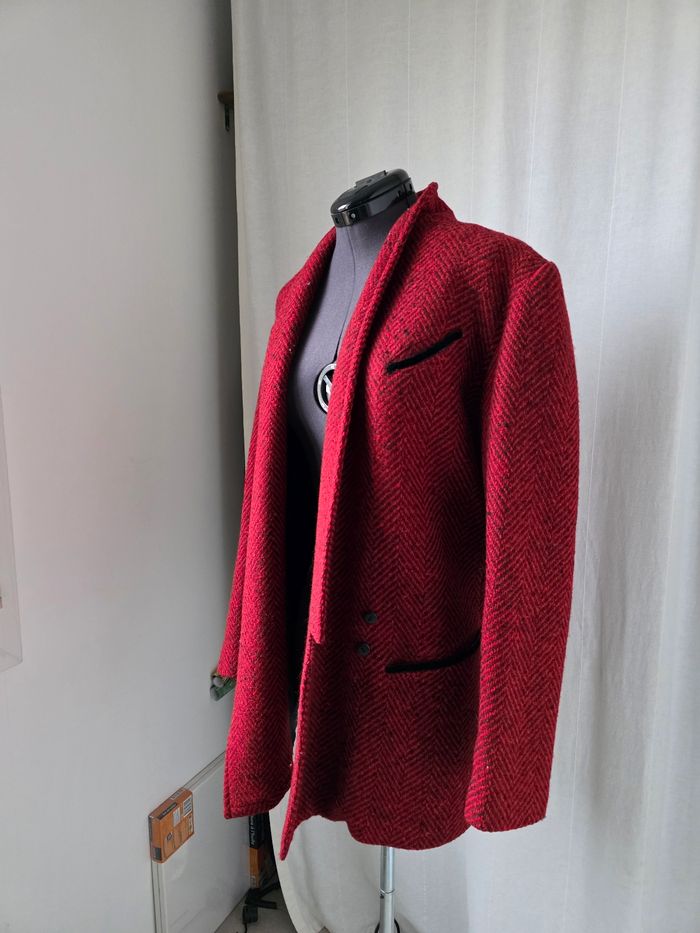 Veste rouge vintage - photo numéro 10
