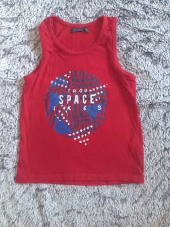 Débardeur rouge IKKS - 4 ans