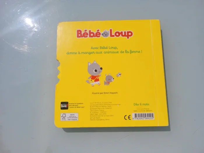 Livre animé Bébé Loup 🐥 Qui mange quoi ? 🫏 - photo numéro 8