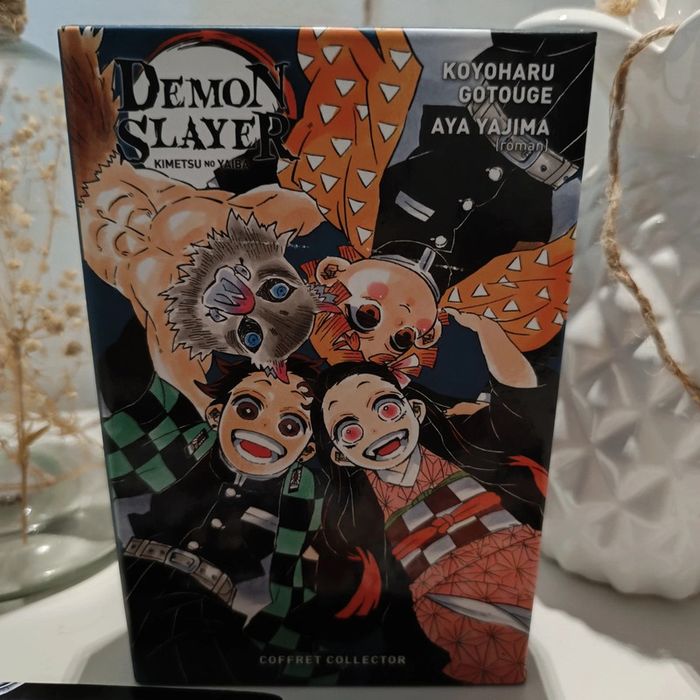 Manga demon slayer coffret collector 19 - photo numéro 4
