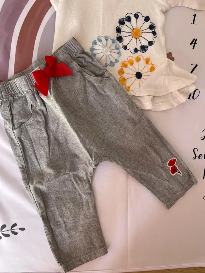 🌸👧 Ensemble bébé fille Orchestra – Taille 18 mois - photo numéro 3