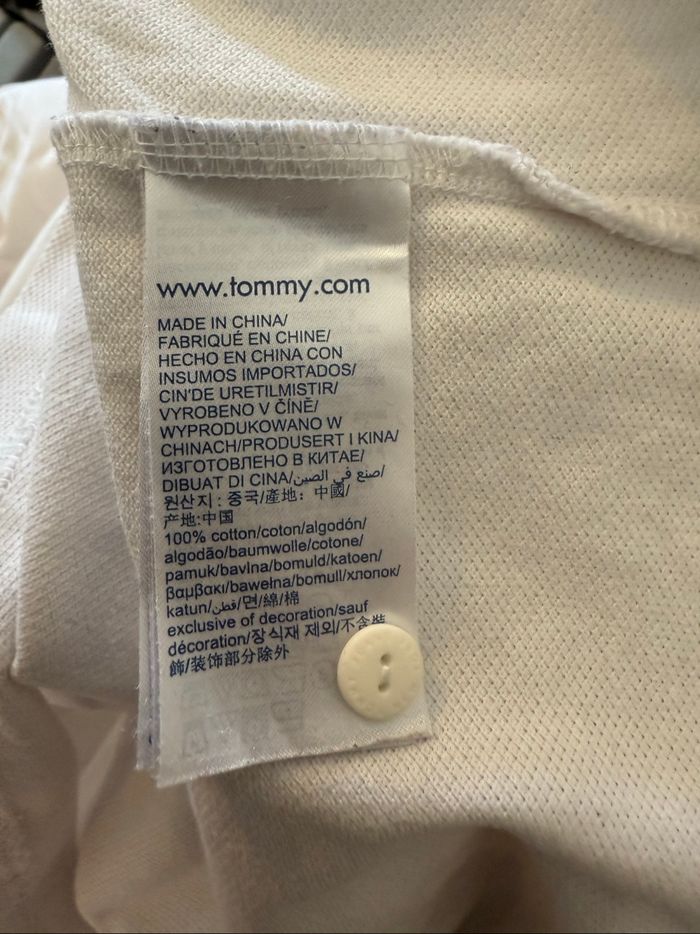Polo t-shirt Tommy Hilfiger homme Taille L - photo numéro 4