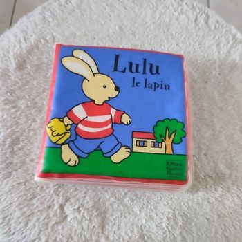 Livre de bain Lulu le lapin