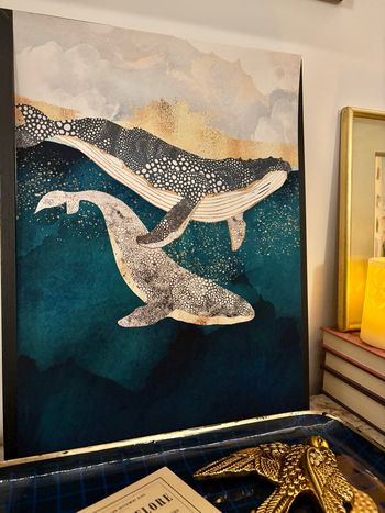 Affiche A3 Le Baleines