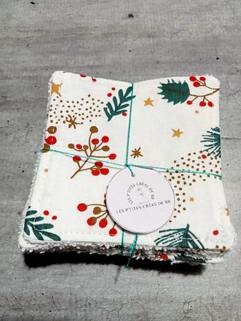 Lingettes pour bébé ou démaquillantes lavables et réutilisables