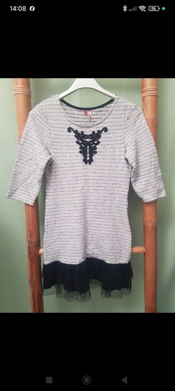 Robe noire et grise - Orchestra - 10 ans.