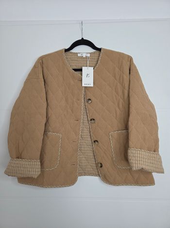 Veste matelassée camel Kilky Taille M