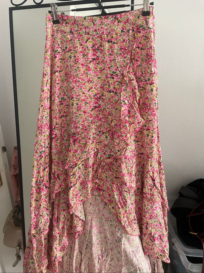 Ensemble jupe et top fleurie - photo numéro 2
