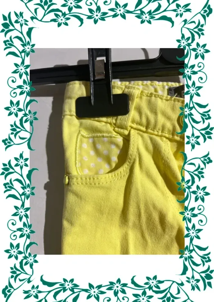 Pantalon jaune 9mois - photo numéro 3