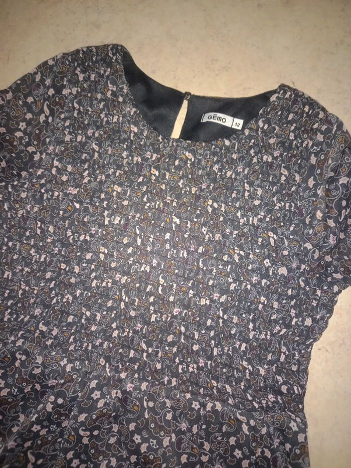 Robe fluide gemo t.12ans - photo numéro 2