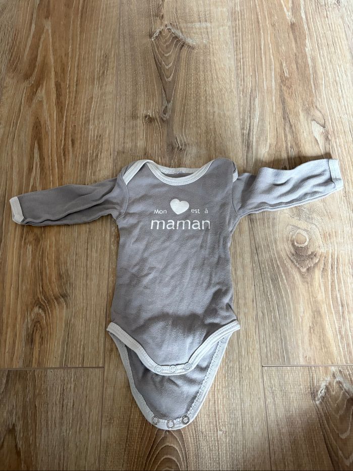 Body manches longues 6 mois
