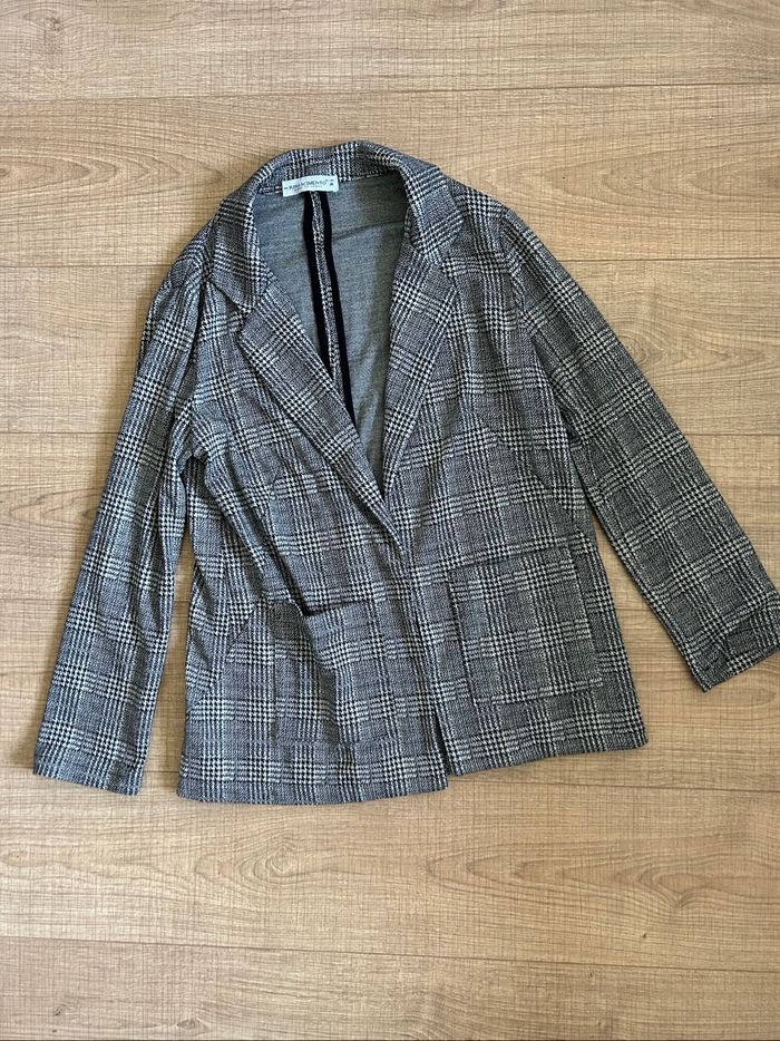 Blazer gris et noir Rinascimento taille M TBE - photo numéro 7