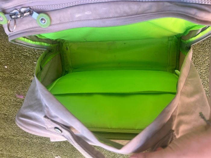 sac a roulettes kipling gris - photo numéro 9