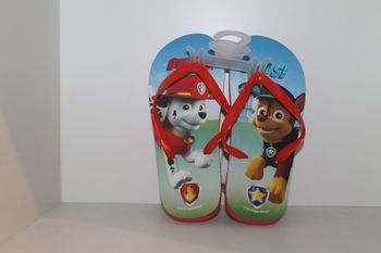 tongs pat patrouille rouge 30/31