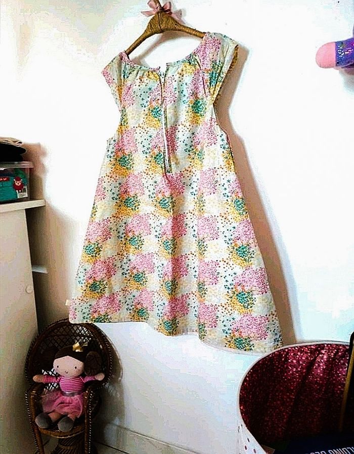 5 ans sergent major robe été multicolores /Excellent état - photo numéro 9