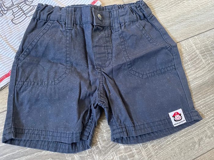 Ensemble été bébé garçon 6 mois short - photo numéro 3