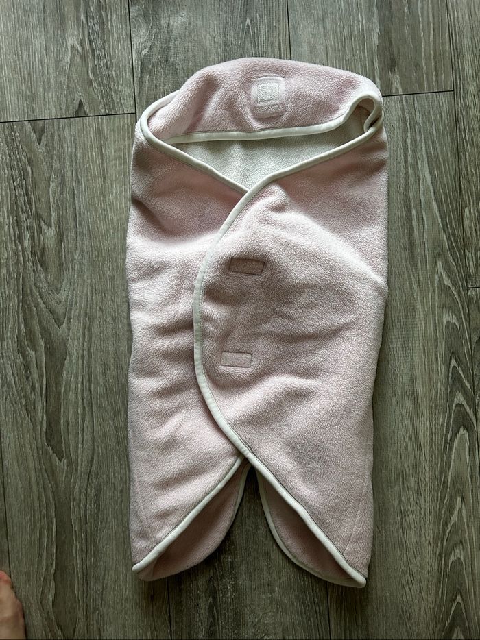 Couverture nomade polaire rose