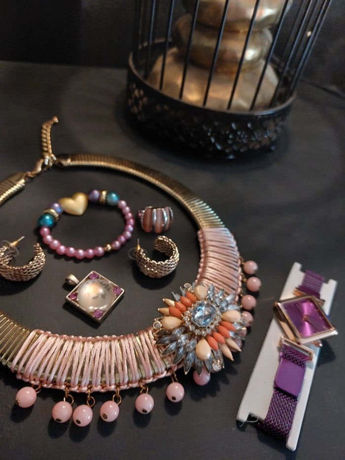 Lot de bijoux vintage et moderne 🌿 - photo numéro 4