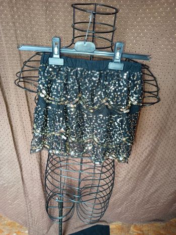 Jupe brillante taille 10ans