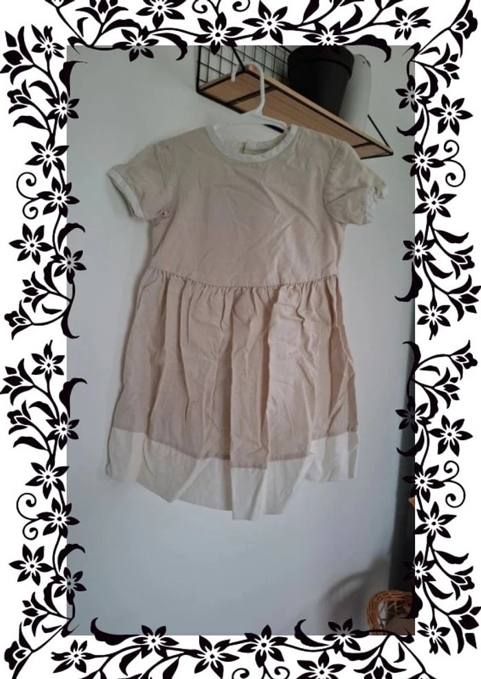 Robe en lin 3 ans