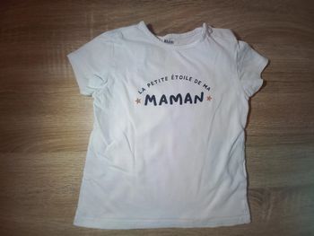 t-shirt manches courtes 24 mois