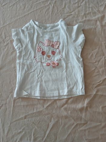 Tee-shirt manches courtes 6 mois