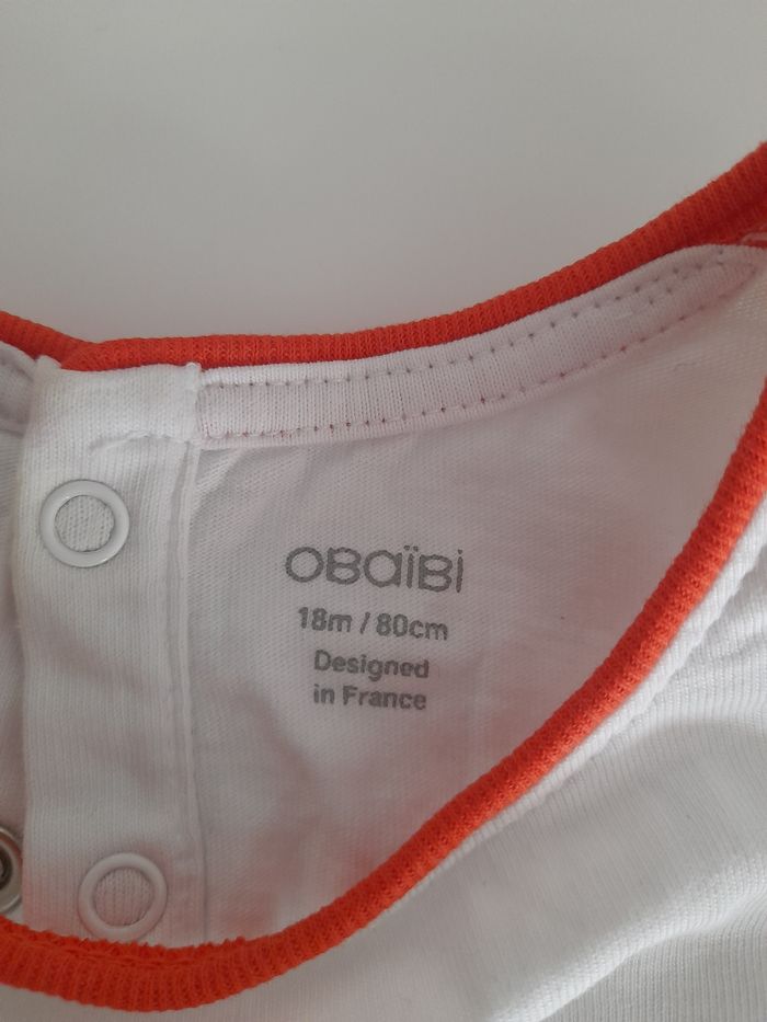 Tee shirt obaibi 18 mois - photo numéro 2