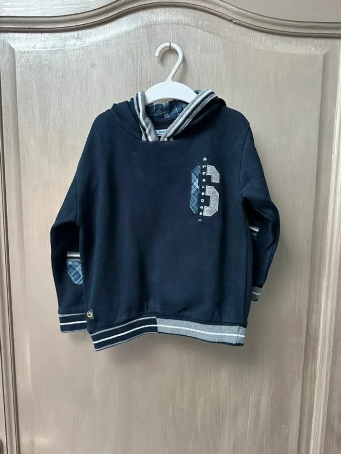 Sweat Mayoral bleu marine 4 ans