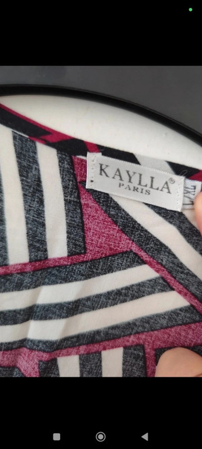Tunique longue ou robe colorée taille L/XL Kaylla - photo numéro 7