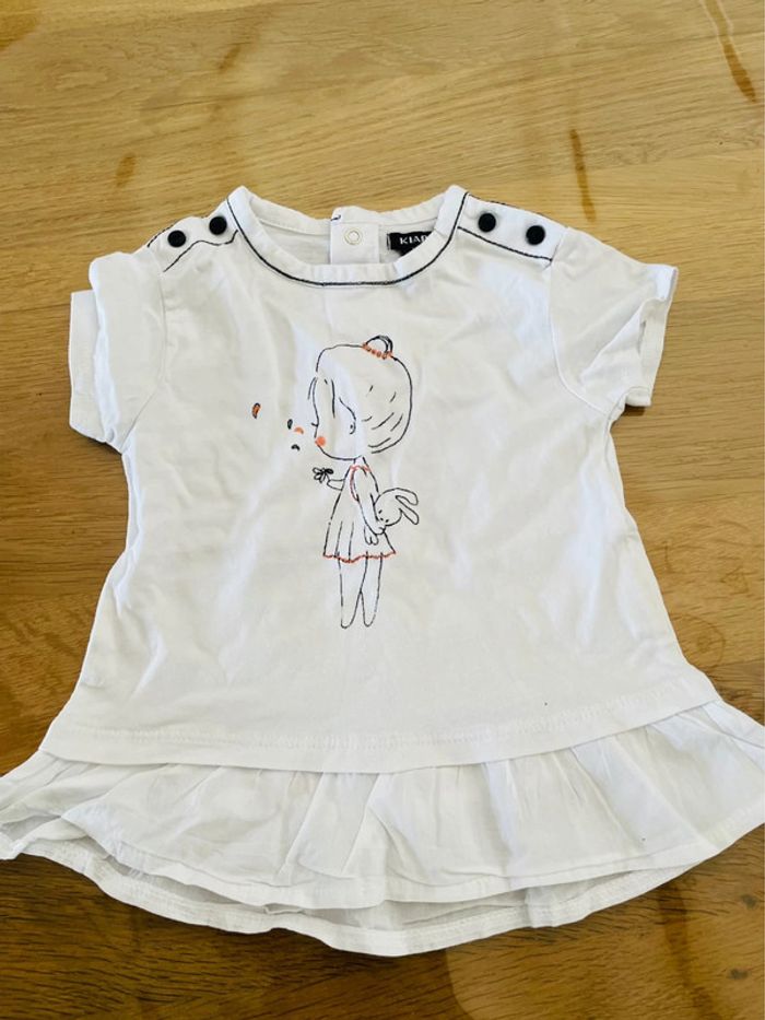 Lot de 2 tee shirts 12 mois - photo numéro 4