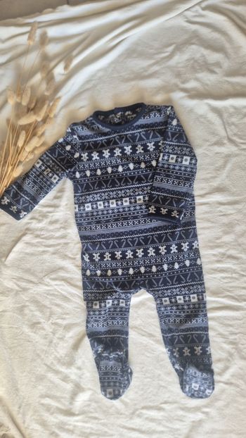 Pyjama mixte velours 24 mois