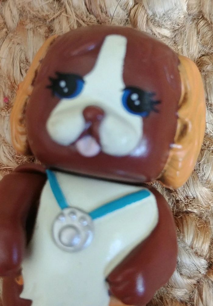 MTPA Littlest Pet Shop G1 Vintage petit chien issu du set du Care Center (1993) - photo numéro 3