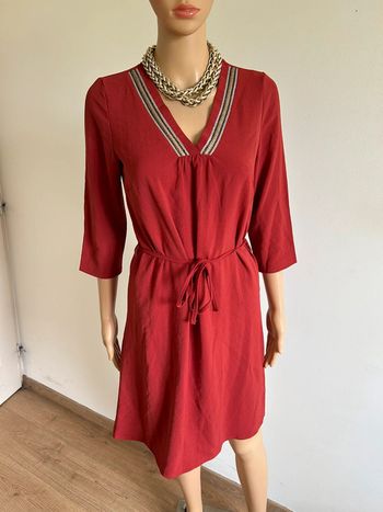 Robe rouge orange LolaLiza taille 34 jamais portée