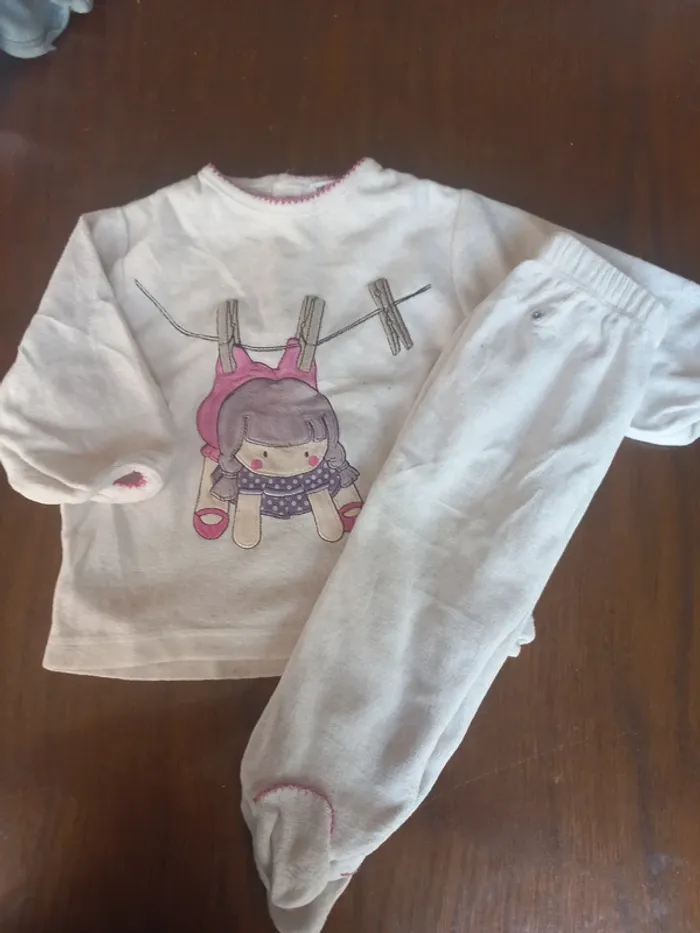 Pyjama 2pièces Kitchoun 12mois 74cm