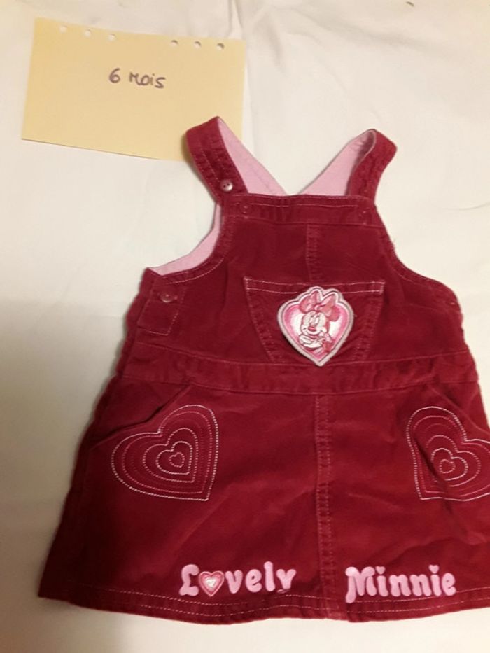 Robe hiver Disney Minnie bébé fille 6 mois