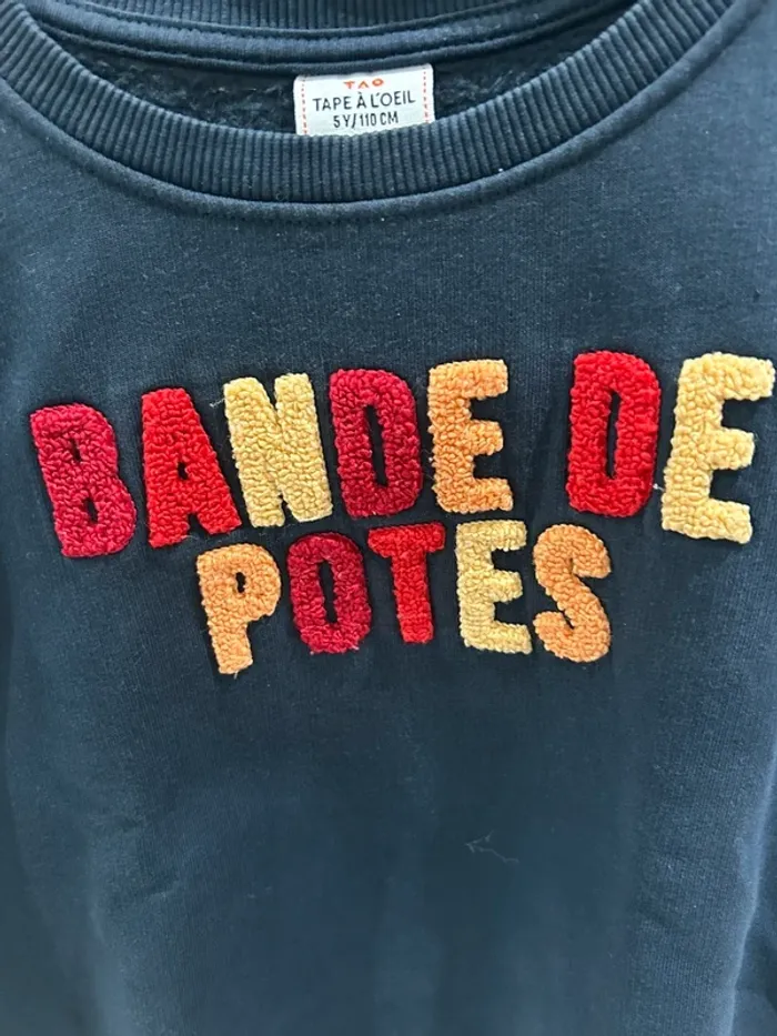Sweat taille 5 ans - photo numéro 2