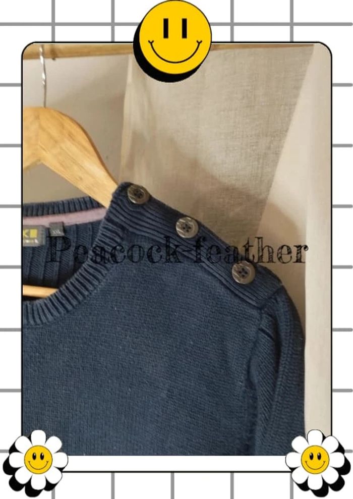 Pull bleu xxl/44 owk homme - photo numéro 8