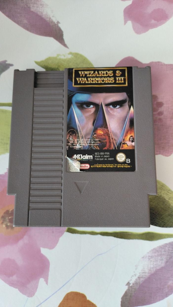 Jeu Nintendo NES Wizards- Warriors III