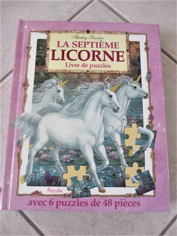 Livre de puzzles La Septième Licorne - Piccolia