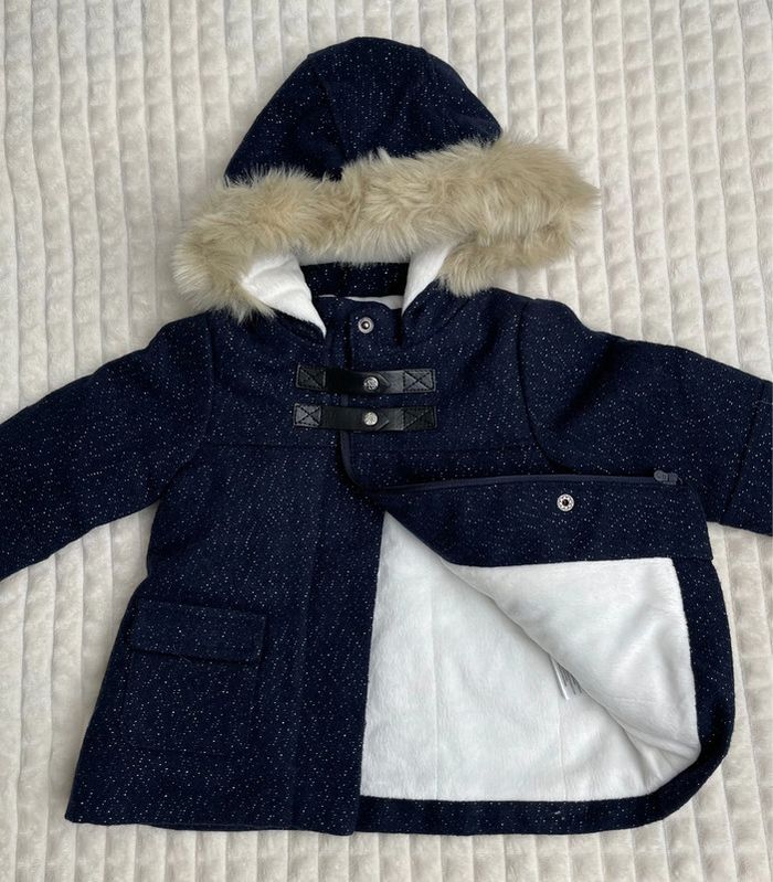 Manteau hiver fille, 6 mois, neuf - photo numéro 2