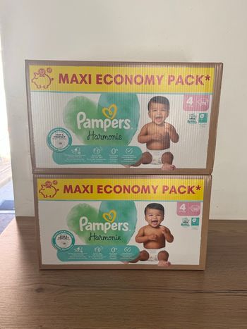 Ccouches Pampers harmonie taille 4