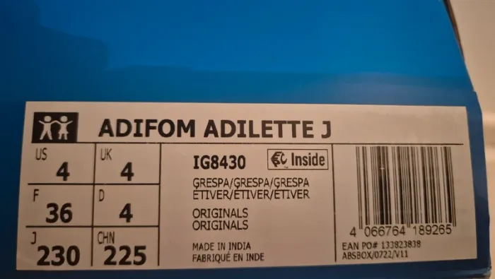 Sandales Adifom Adilettes J mixte - photo numéro 7