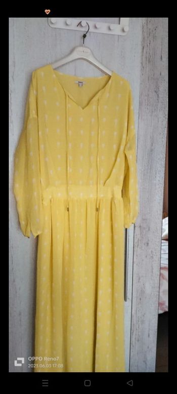 Longue robe bohème d été