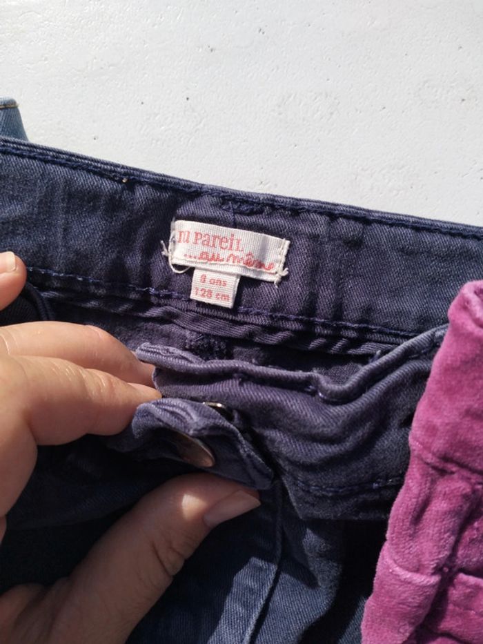 3 pantalons 7/8 ans - photo numéro 3